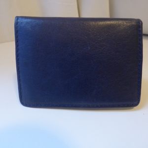 NWOT Designer Leather Bi-Fold Wallet